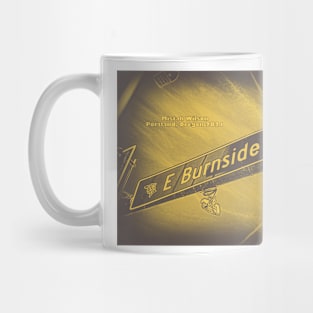 East Burnside Street, Portland, Oregon by Mistah Wilson Mug